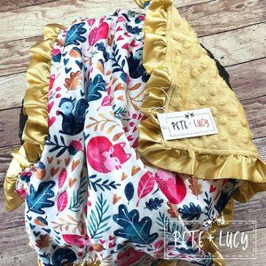 Winter Woodland Love Blanket!